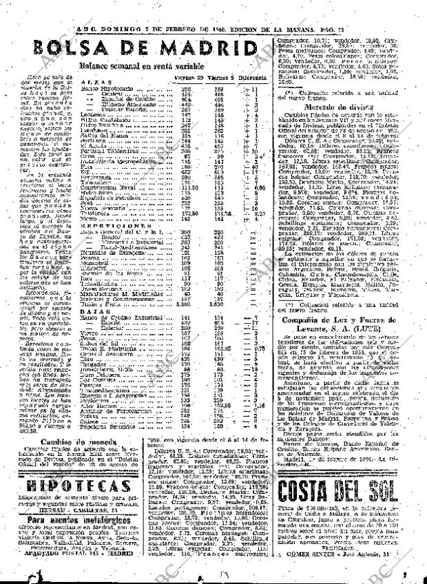 ABC MADRID 07-02-1960 página 73