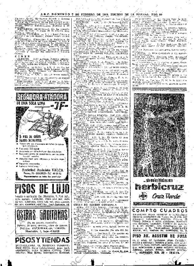 ABC MADRID 07-02-1960 página 80