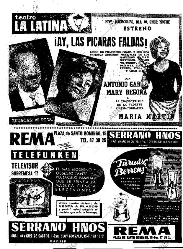 ABC MADRID 10-02-1960 página 20
