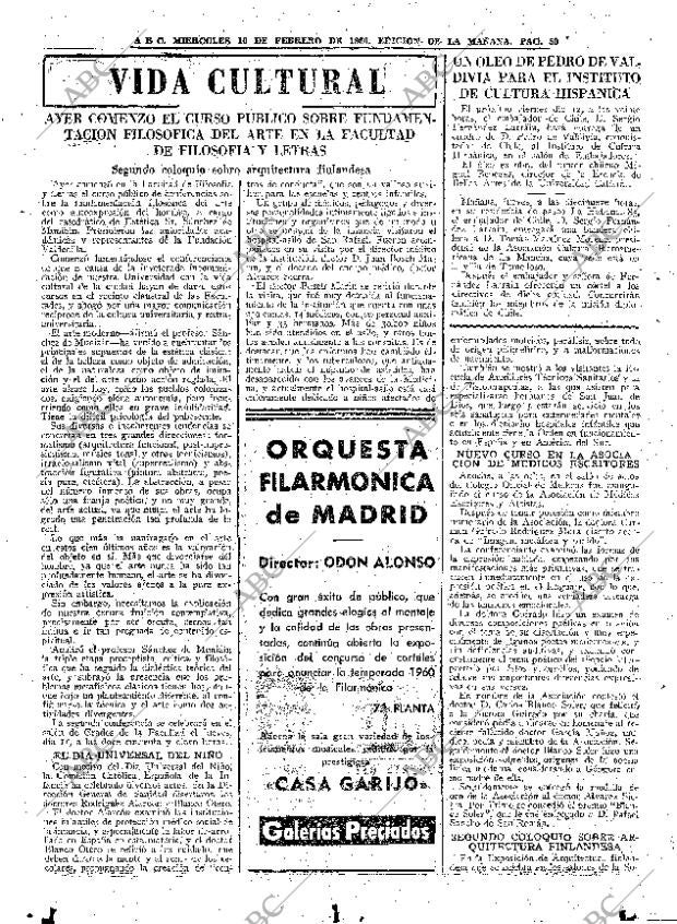 ABC MADRID 10-02-1960 página 50