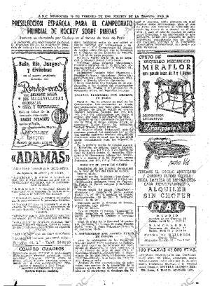 ABC MADRID 10-02-1960 página 58