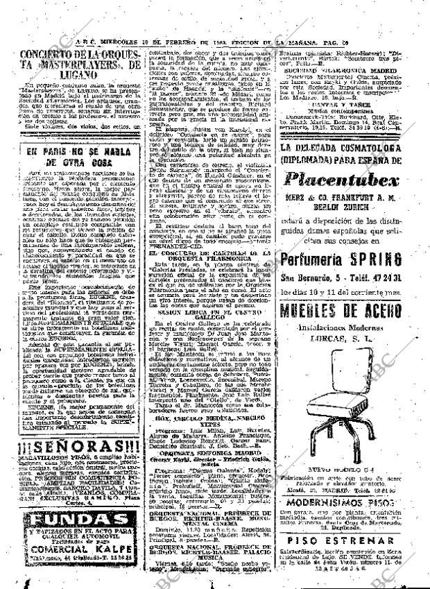 ABC MADRID 10-02-1960 página 60
