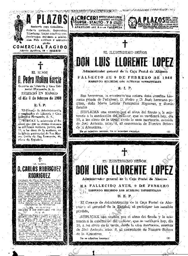 ABC MADRID 10-02-1960 página 68