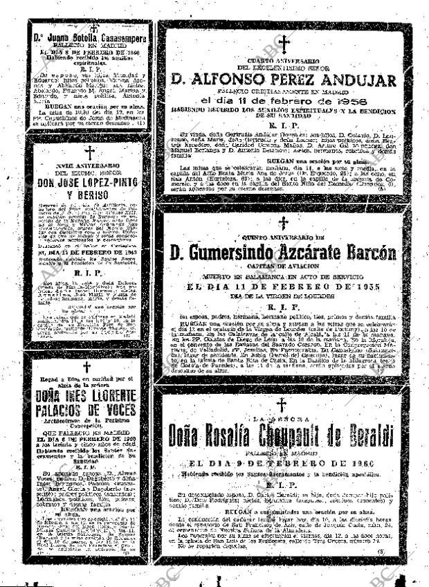 ABC MADRID 10-02-1960 página 69