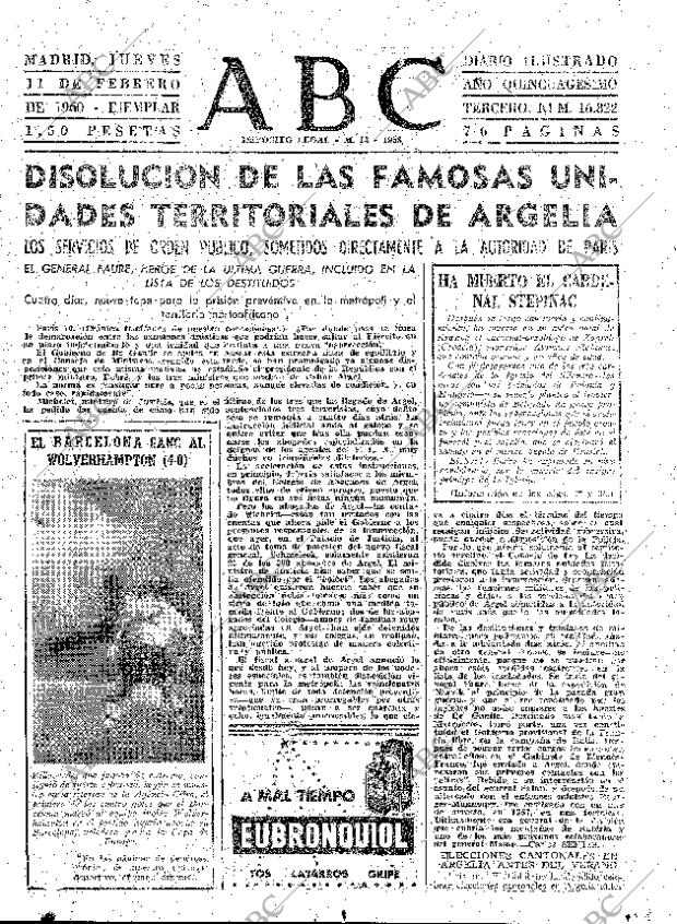 ABC MADRID 11-02-1960 página 31