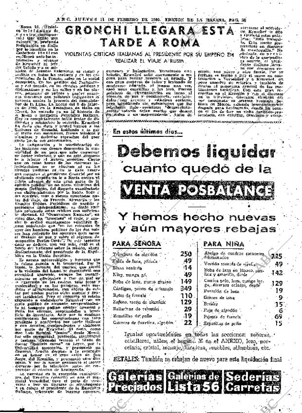 ABC MADRID 11-02-1960 página 35