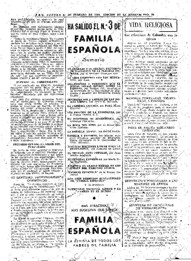ABC MADRID 11-02-1960 página 38