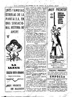 ABC MADRID 11-02-1960 página 64