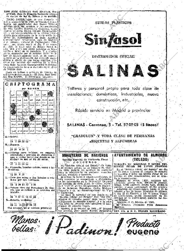 ABC MADRID 11-02-1960 página 75