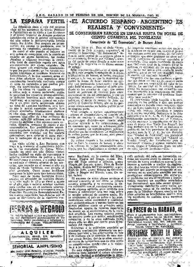 ABC MADRID 13-02-1960 página 32