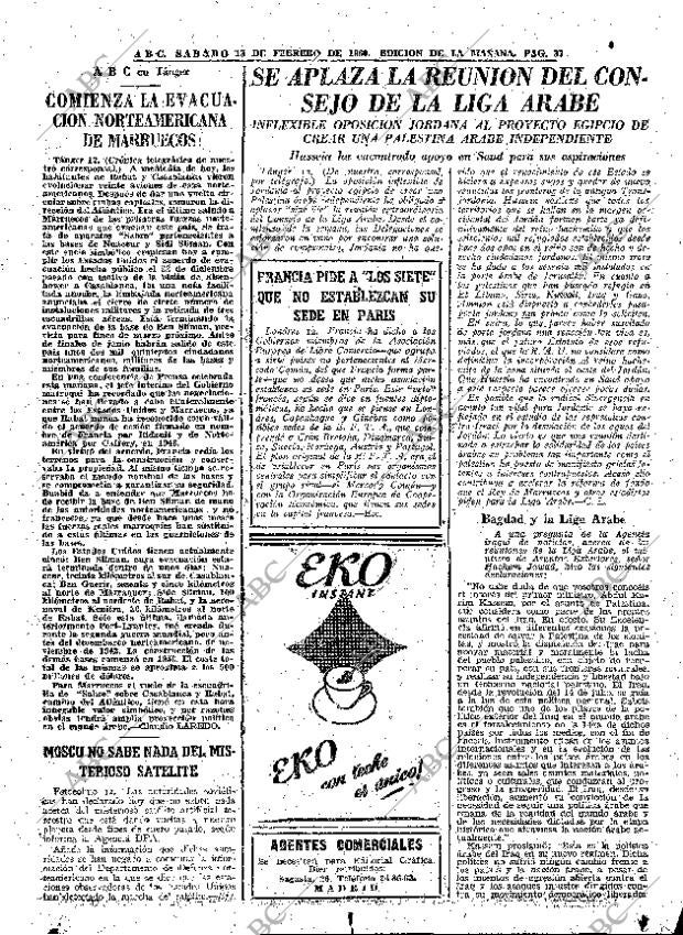 ABC MADRID 13-02-1960 página 37