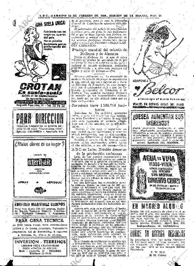 ABC MADRID 13-02-1960 página 48