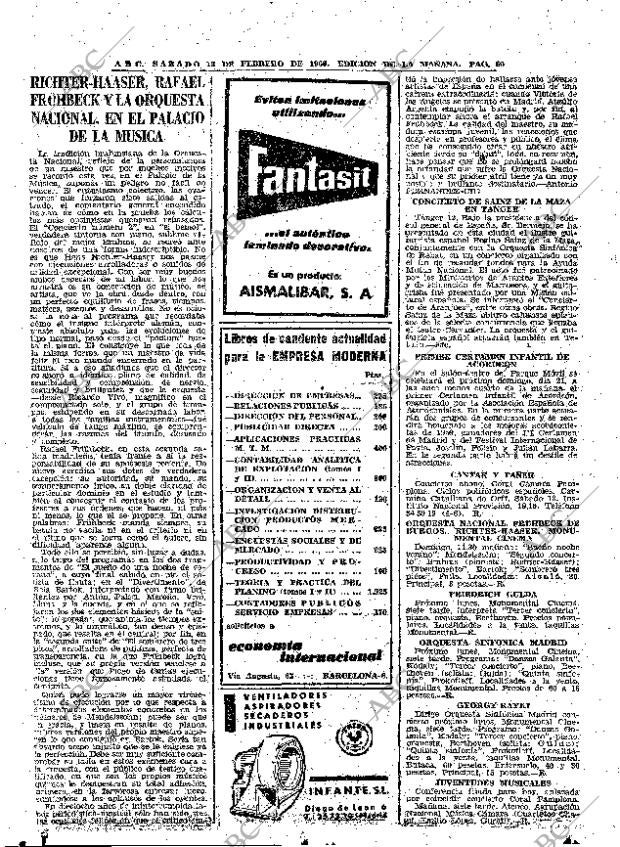 ABC MADRID 13-02-1960 página 60