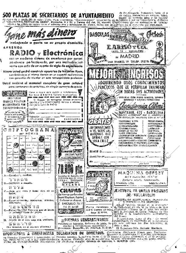 ABC MADRID 13-02-1960 página 71
