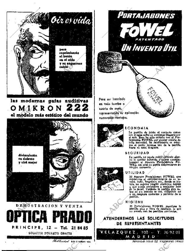 ABC MADRID 14-02-1960 página 34