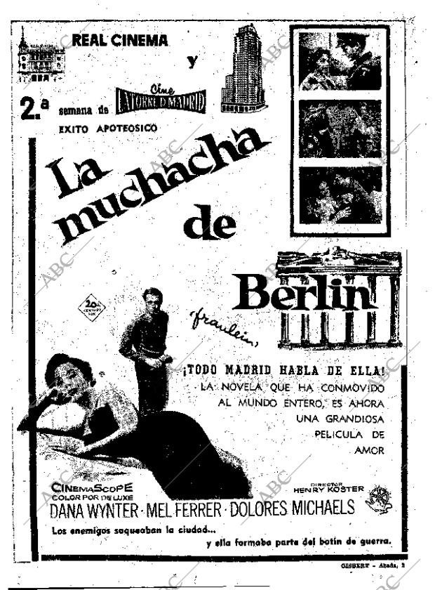 ABC MADRID 14-02-1960 página 62