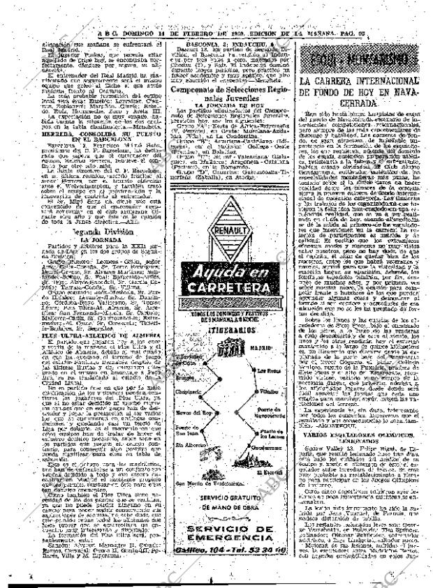 ABC MADRID 14-02-1960 página 92