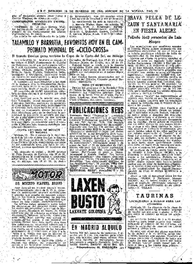 ABC MADRID 14-02-1960 página 93