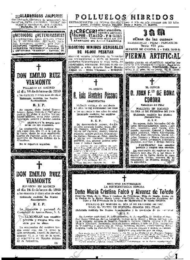 ABC MADRID 17-02-1960 página 73