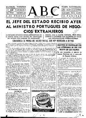 ABC MADRID 19-02-1960 página 31