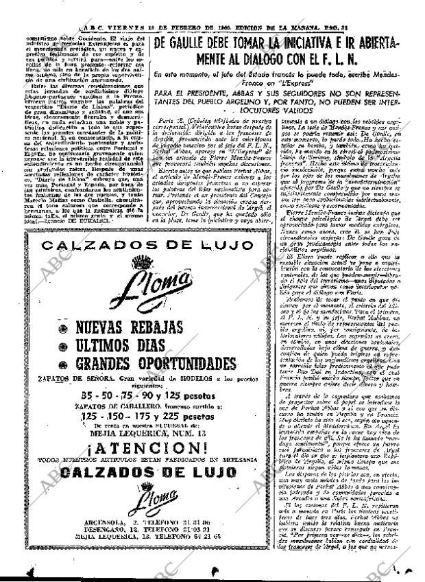 ABC MADRID 19-02-1960 página 33