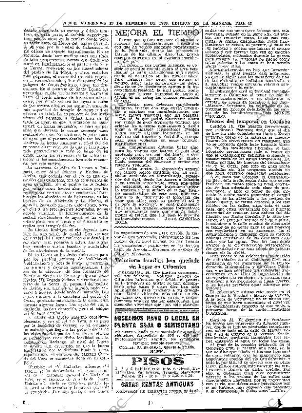 ABC MADRID 19-02-1960 página 42