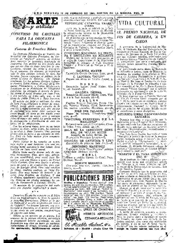 ABC MADRID 19-02-1960 página 49