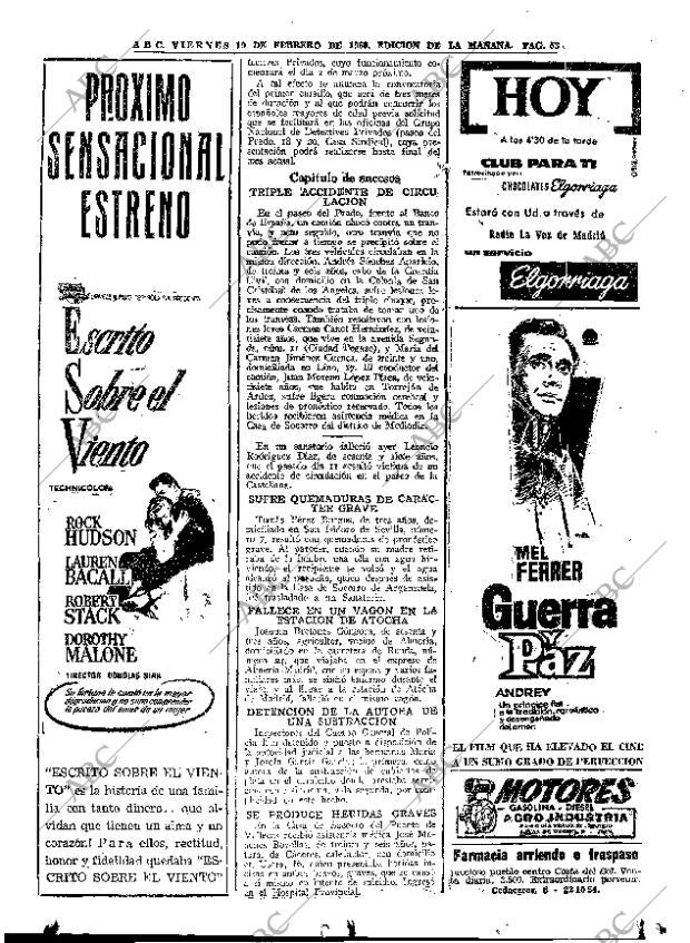 ABC MADRID 19-02-1960 página 53