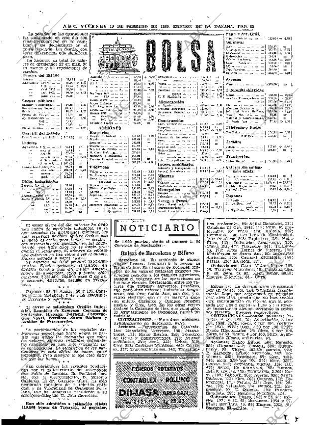 ABC MADRID 19-02-1960 página 55