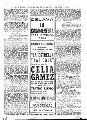 ABC MADRID 19-02-1960 página 60