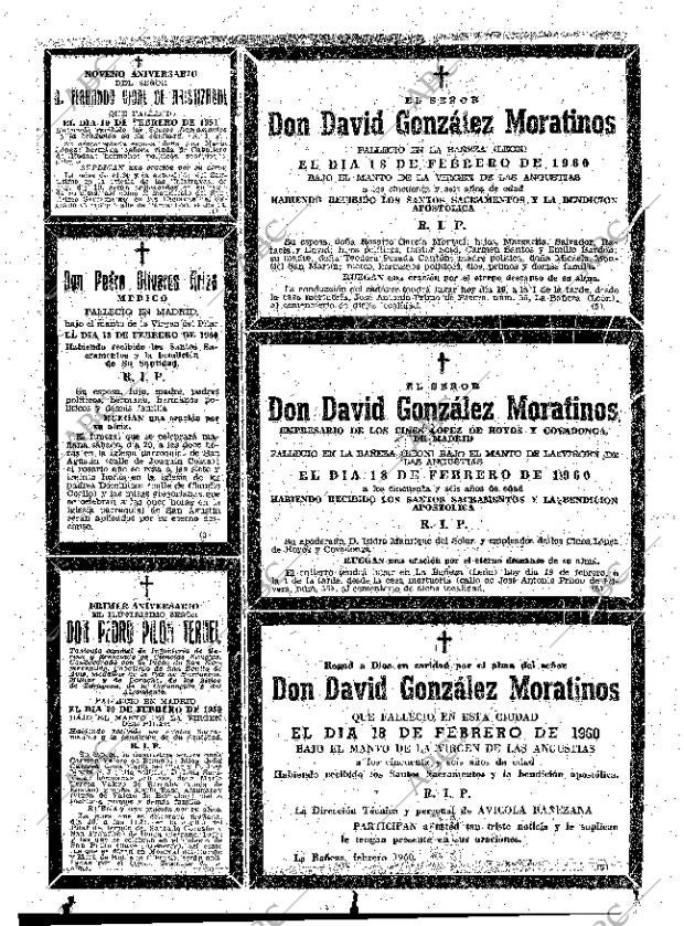 ABC MADRID 19-02-1960 página 69