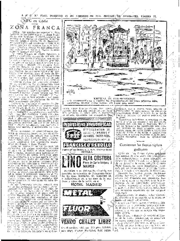 ABC SEVILLA 21-02-1960 página 37