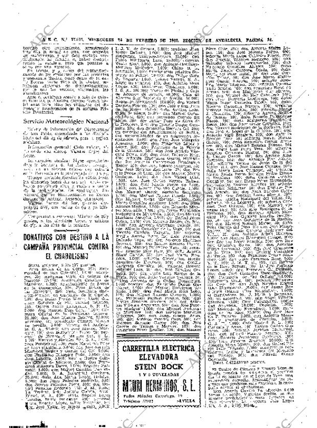 ABC SEVILLA 24-02-1960 página 24