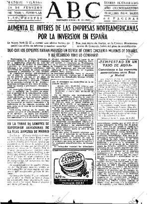 ABC MADRID 26-02-1960 página 23