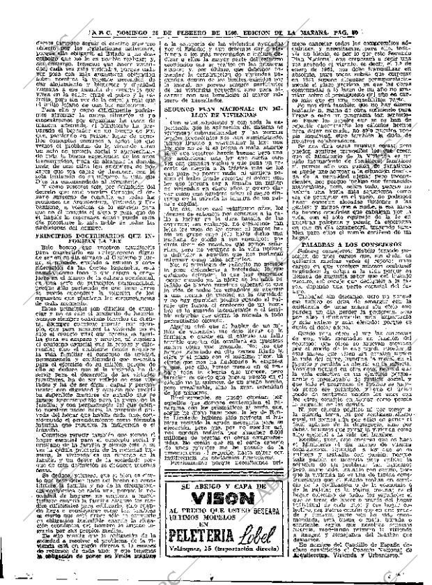 ABC MADRID 28-02-1960 página 50