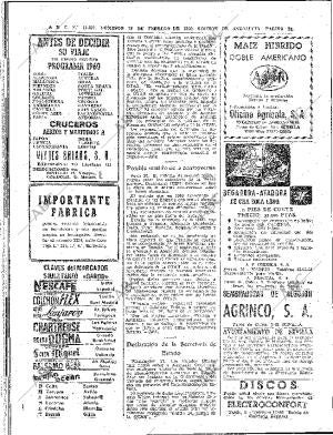 ABC SEVILLA 28-02-1960 página 30