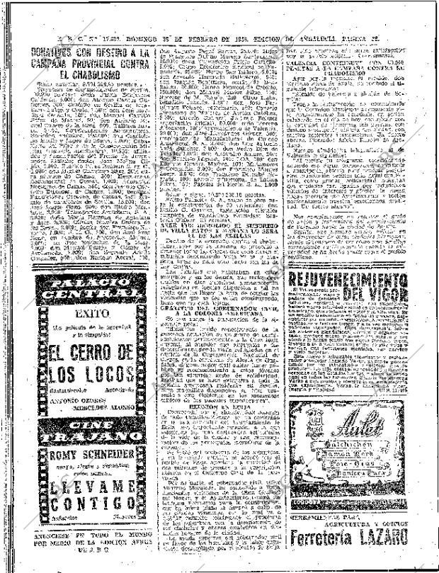 ABC SEVILLA 28-02-1960 página 36