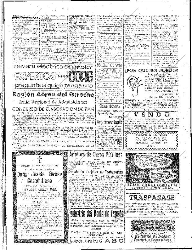 ABC SEVILLA 28-02-1960 página 52