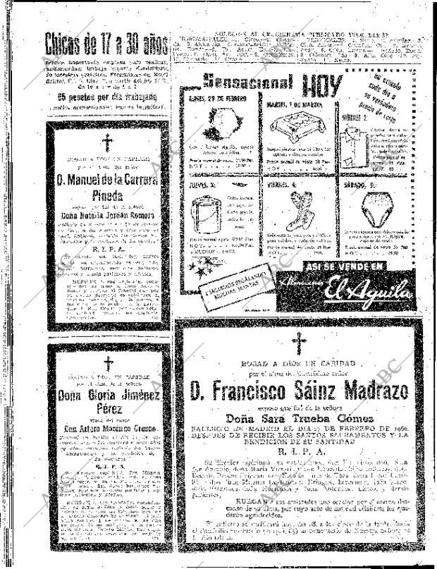 ABC SEVILLA 28-02-1960 página 54