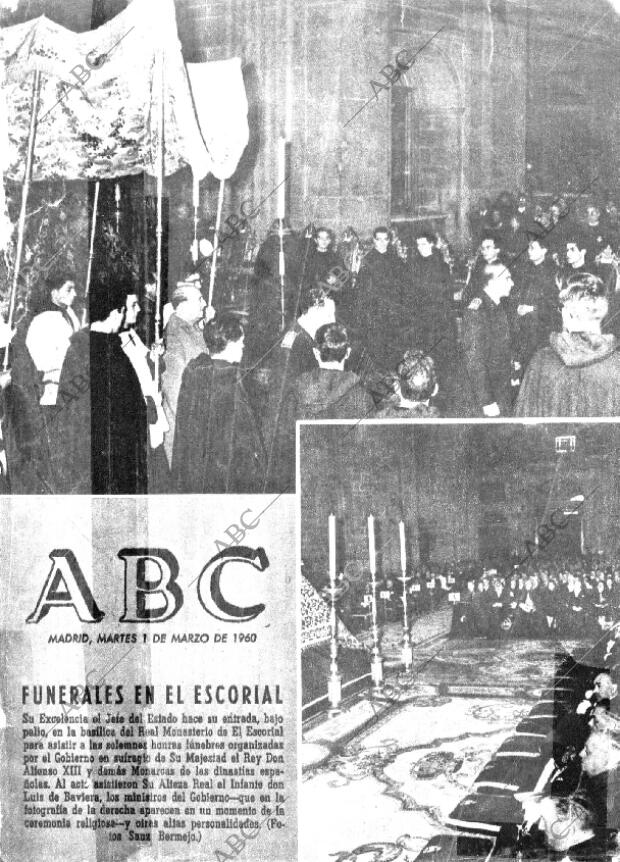ABC MADRID 01-03-1960 página 1