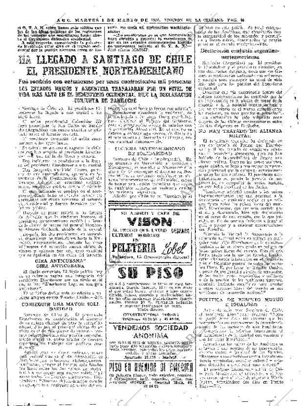 ABC MADRID 01-03-1960 página 40