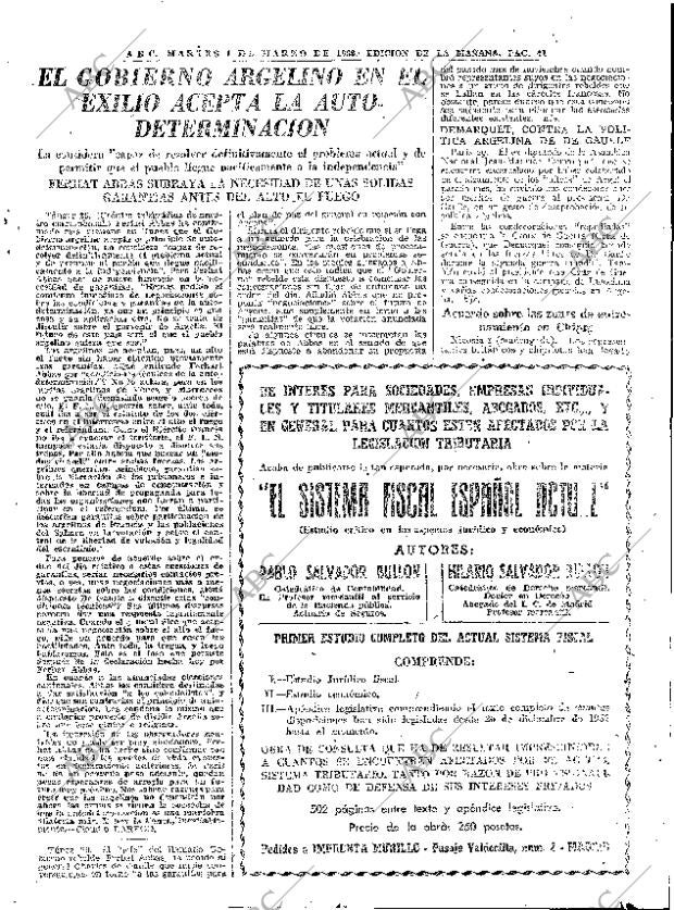 ABC MADRID 01-03-1960 página 41