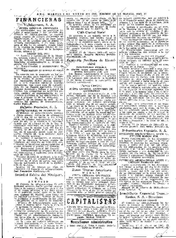 ABC MADRID 01-03-1960 página 52