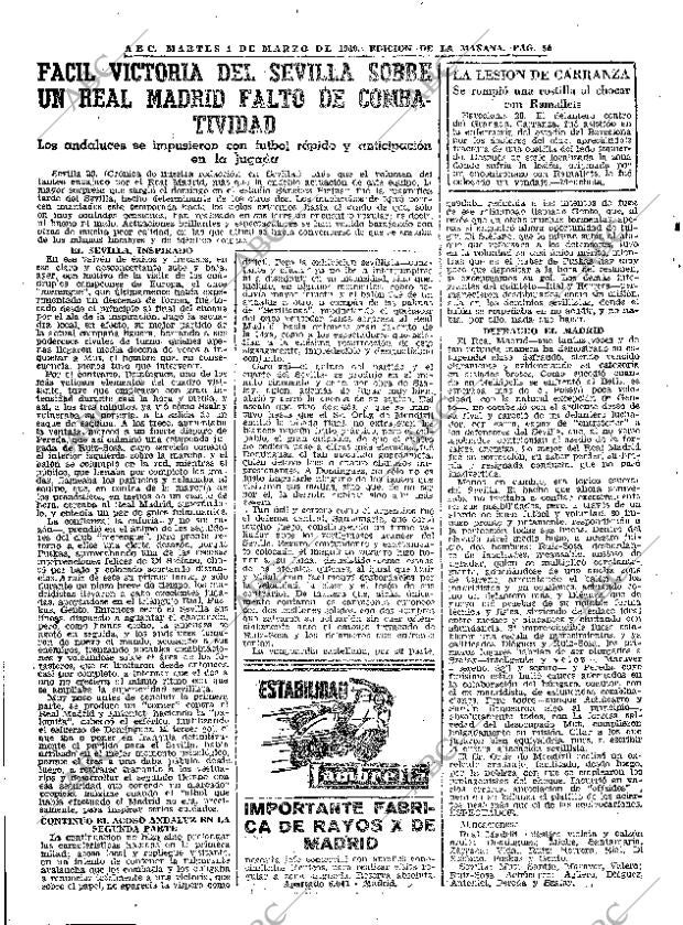 ABC MADRID 01-03-1960 página 56