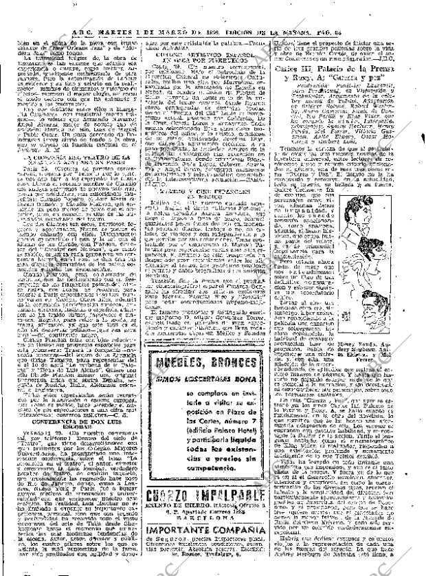 ABC MADRID 01-03-1960 página 66