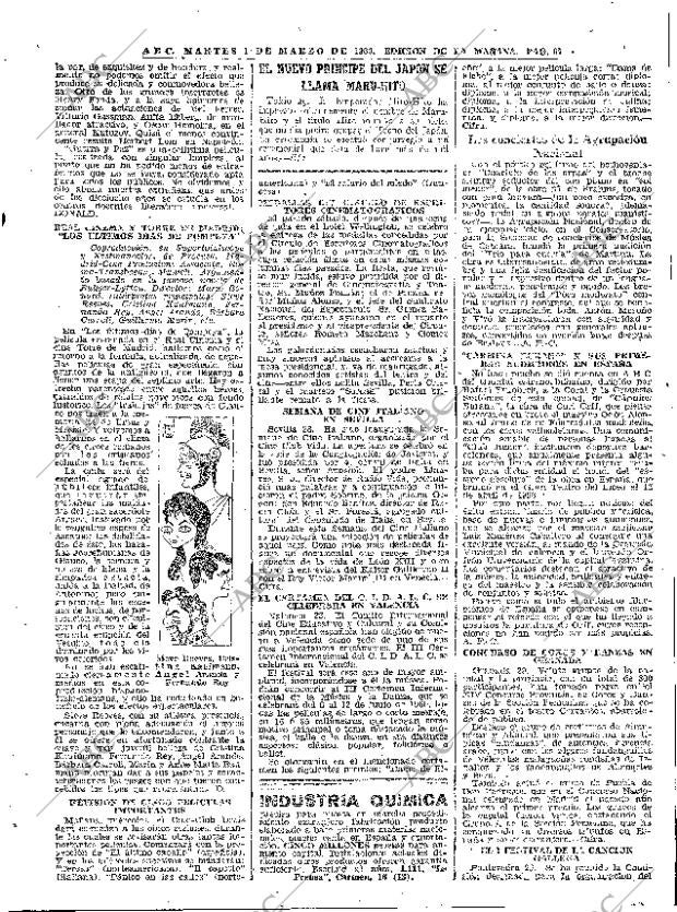 ABC MADRID 01-03-1960 página 67