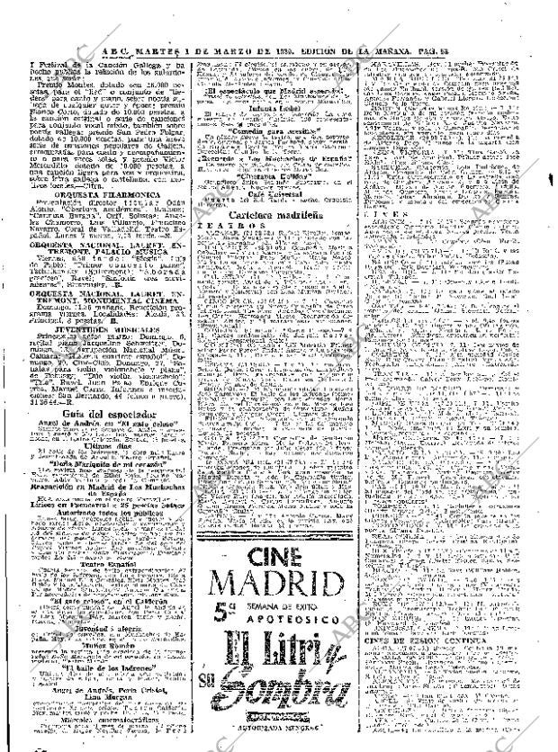 ABC MADRID 01-03-1960 página 68