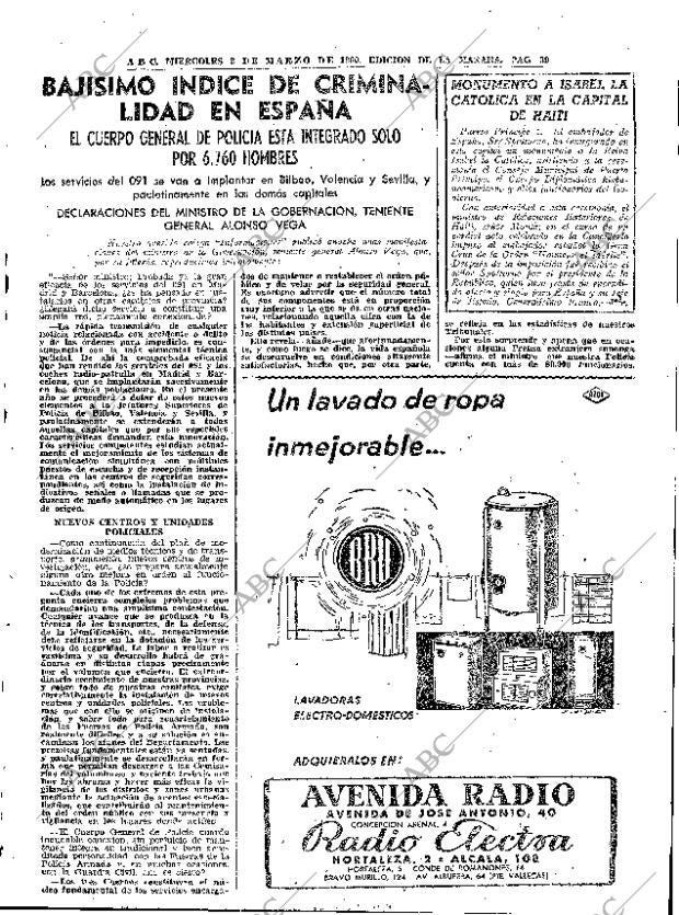 ABC MADRID 02-03-1960 página 39