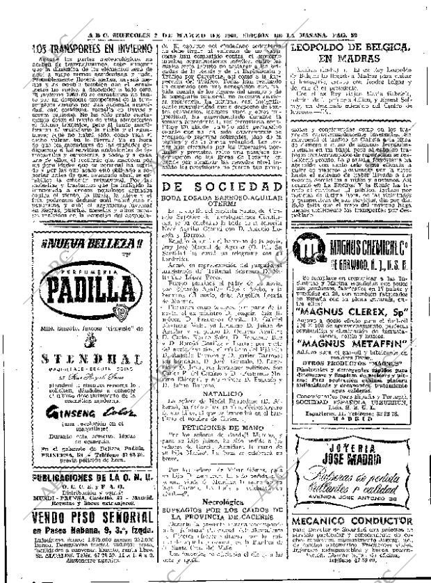 ABC MADRID 02-03-1960 página 52