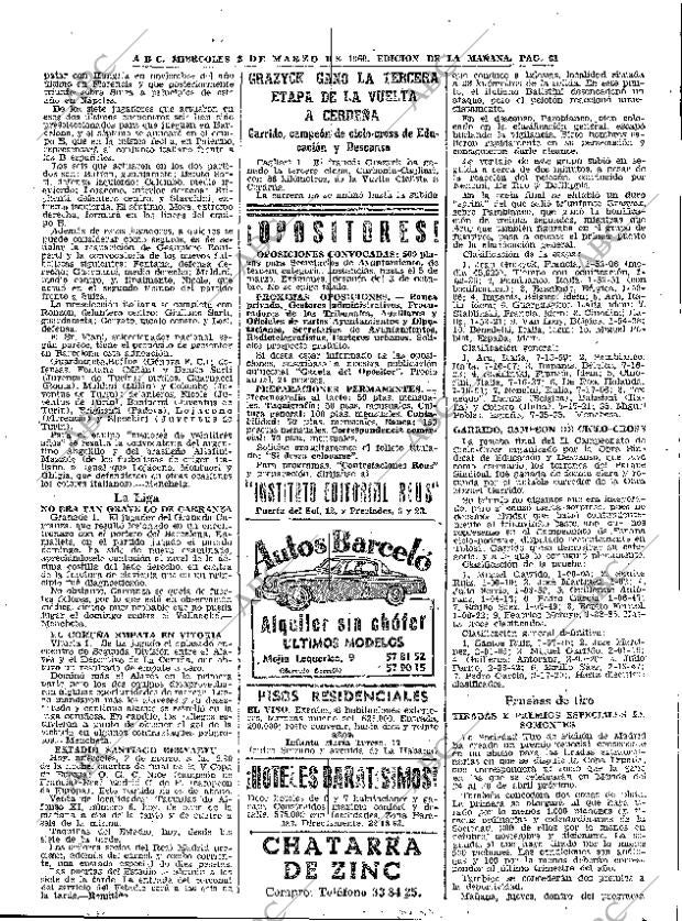 ABC MADRID 02-03-1960 página 61